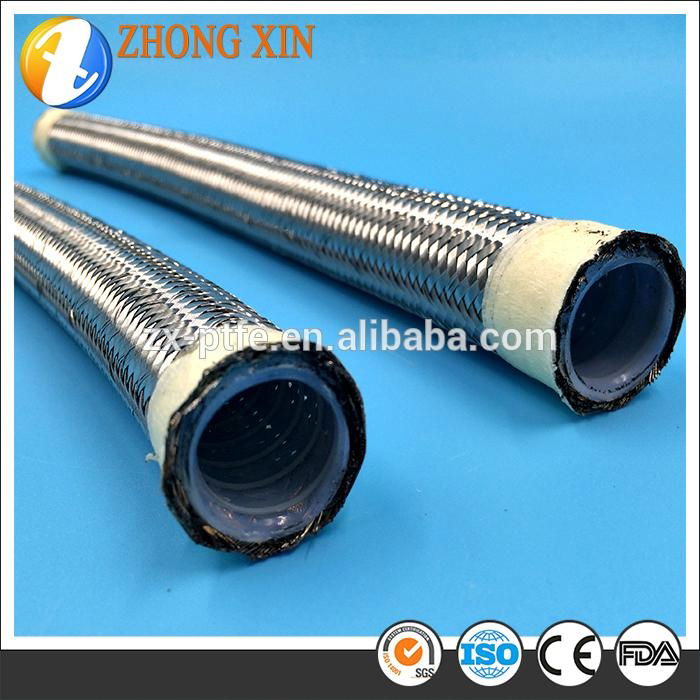 Wholesales Stainless Steel Wire braided Teflon Hose PTFE Inner Tube