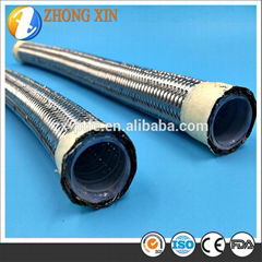 Wholesales Stainless Steel Wire braided Teflon Hose PTFE Inner Tube