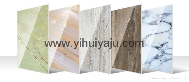 PVC marble sheet/ factory and competitive/ high quality artificial marble