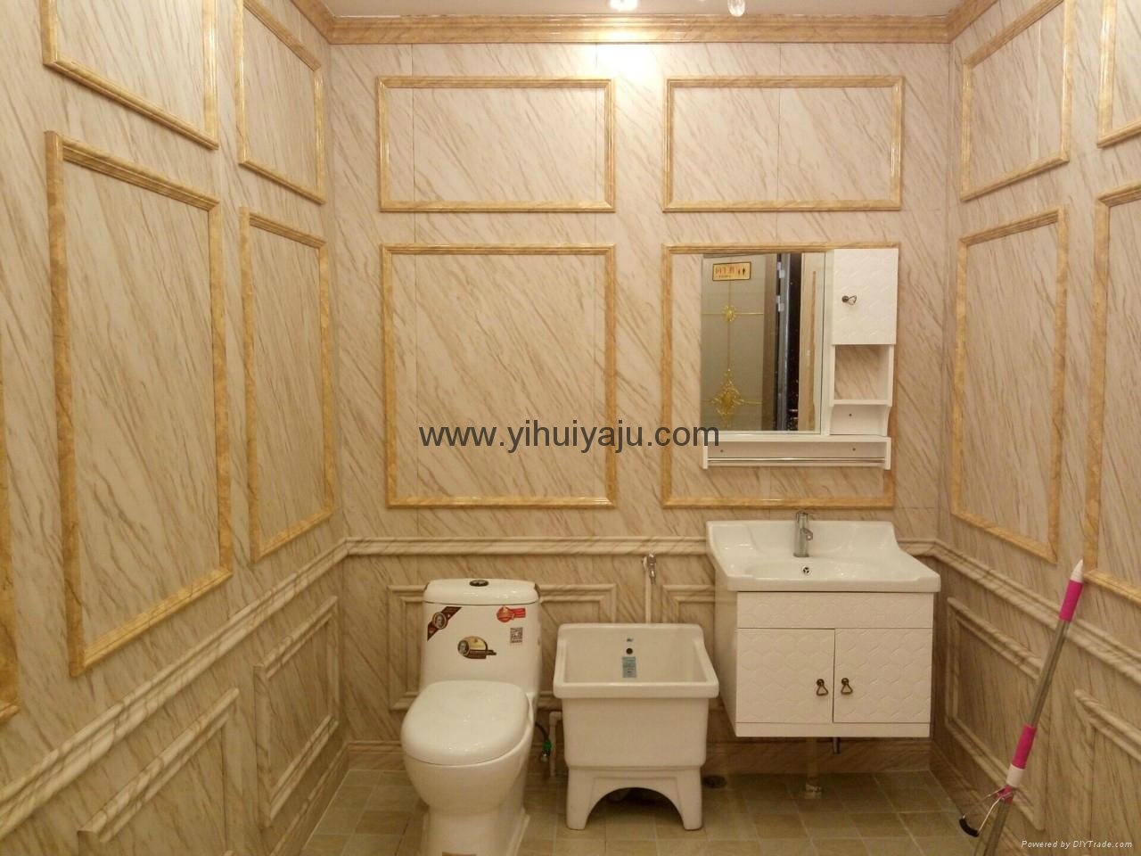 PVC marble sheet/ factory and competitive/ high quality artificial marble 3