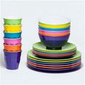 Colorful Melamine Dinner Set For Party