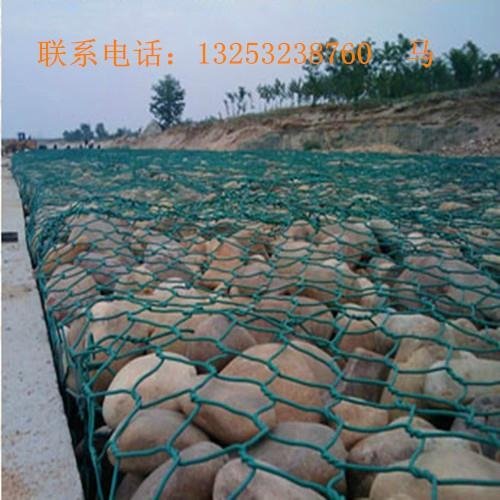 安平鑫隆生产出售堤坡防护专用格宾网 4