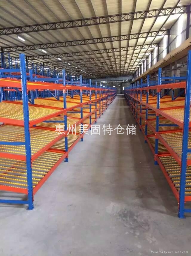 惠州仓库货架厂家惠州流利式货架定做 3