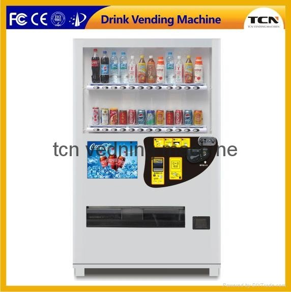 Drink and snack vending machine