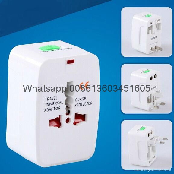 World Universal AC Power Converter Adapter International Travel Adaptor Plug EU 