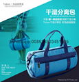  Gym sports handbags messager bads waterproof gym shoulder bags separating dry f 2