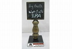 Chalkboard Beer Tap Handle With Oaks Colors DY-TH12