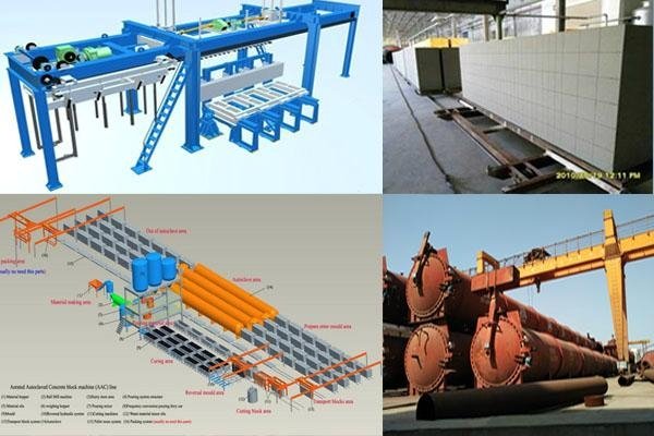 autoclaved aerated concrete block machine/plant/production line 2