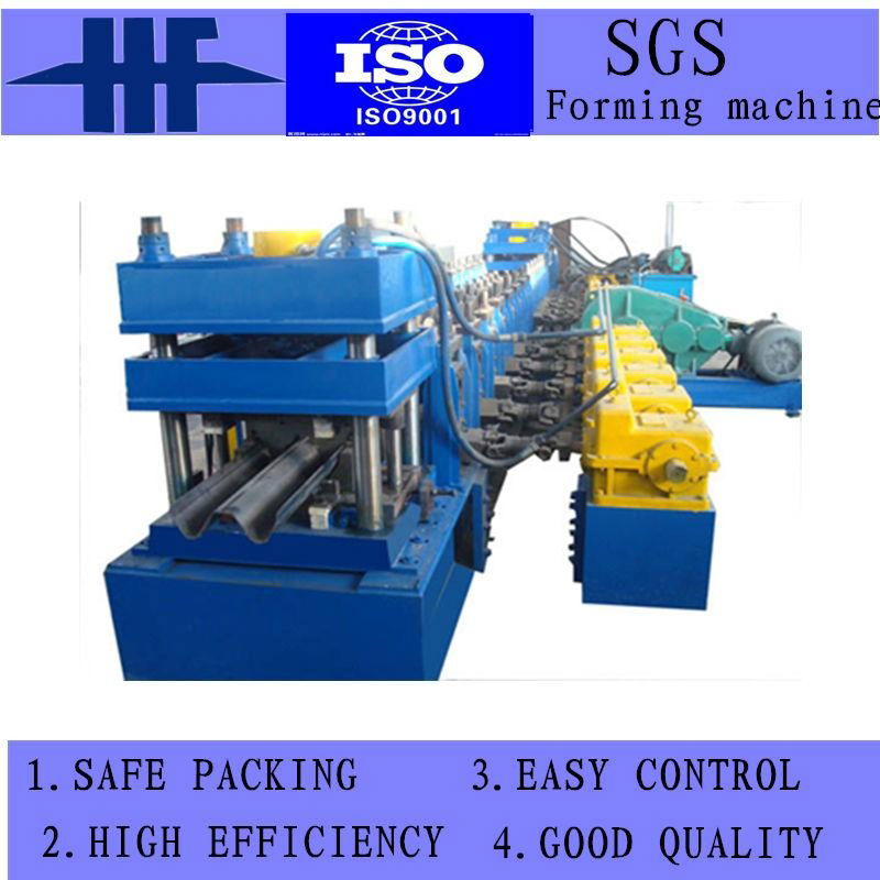 Automatic Highway Guardrail Roll Forming Machine