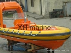 Fast rescue boat Ship safety lifesaving SOLAS approved 15 persons