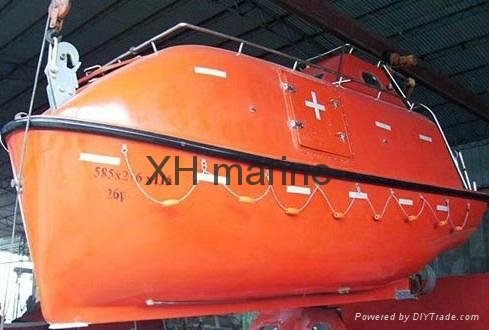 6.0m Totally Enclosed life boat china manufacture price CCS approved 4