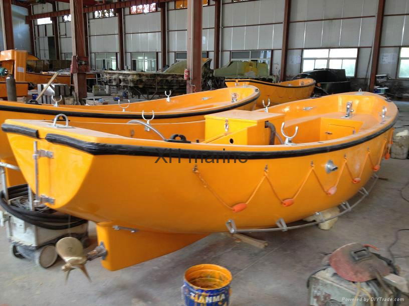 2015 Life boat with outboard engine approval SOLAS
