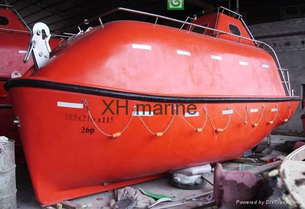 Life boat and davit approved CCS certificate  4