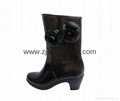 Fashion ladies rain boots, women shoes, pvc  rain boots 2
