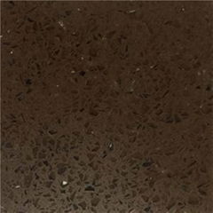 Spark Brown Artificial Engineered Vein Quartz Stone