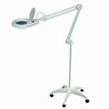 5 Inch LED Magnifier Lamp On Floor Stand 1