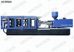 Nylon Hydraulic Plastic Injection Molding Machine With Techmation Controller