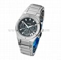 Luxury business tungsten sapphire quartz wrist watch quartz chronograph watch wi