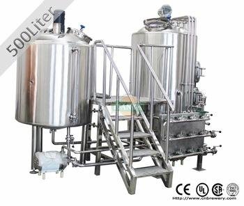 500 L lager beer brewery equipment  for sale   5
