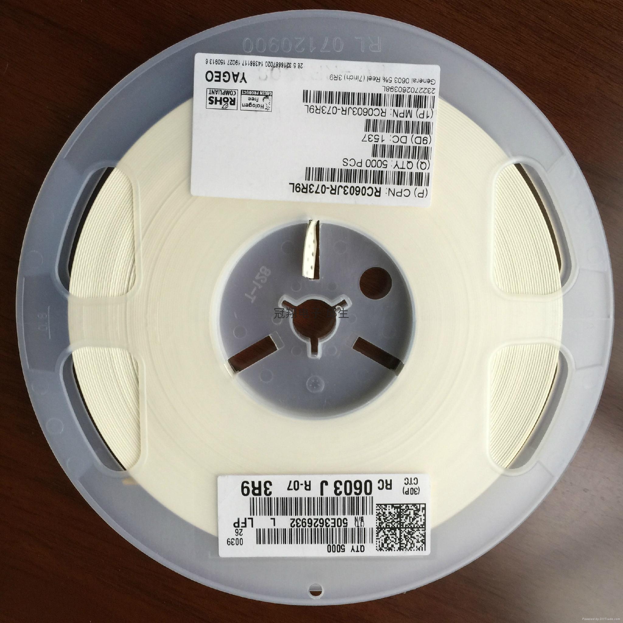 国巨贴片电容 0201 0805 1206 1808