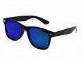 promotional mirror lens sunglasses with spring hinge 1
