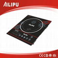 220v  induction cooker colorful glass