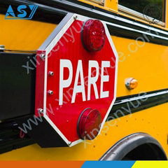 The School Bus Flash Stop Sign Arm with LED