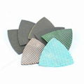 Triangular Diamond Electroplated Polishing Pads For Corner Grinding DEP-04