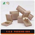 Luxury Plastic Leather Jewelry Box