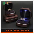  High Quanlity Display LED Light Jewelry Box 3