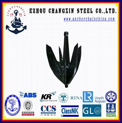 Offshore Four Claw Grapnel Anchor RGA110T ABS or LR Approved