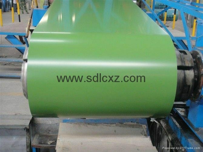 0.13mm-0.8mm Prepainted Galvalume Steel Coil(PPGL) 5