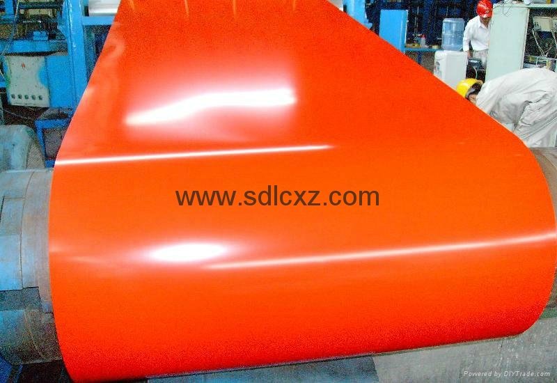 0.13mm-0.8mm Prepainted Galvalume Steel Coil(PPGL) 4