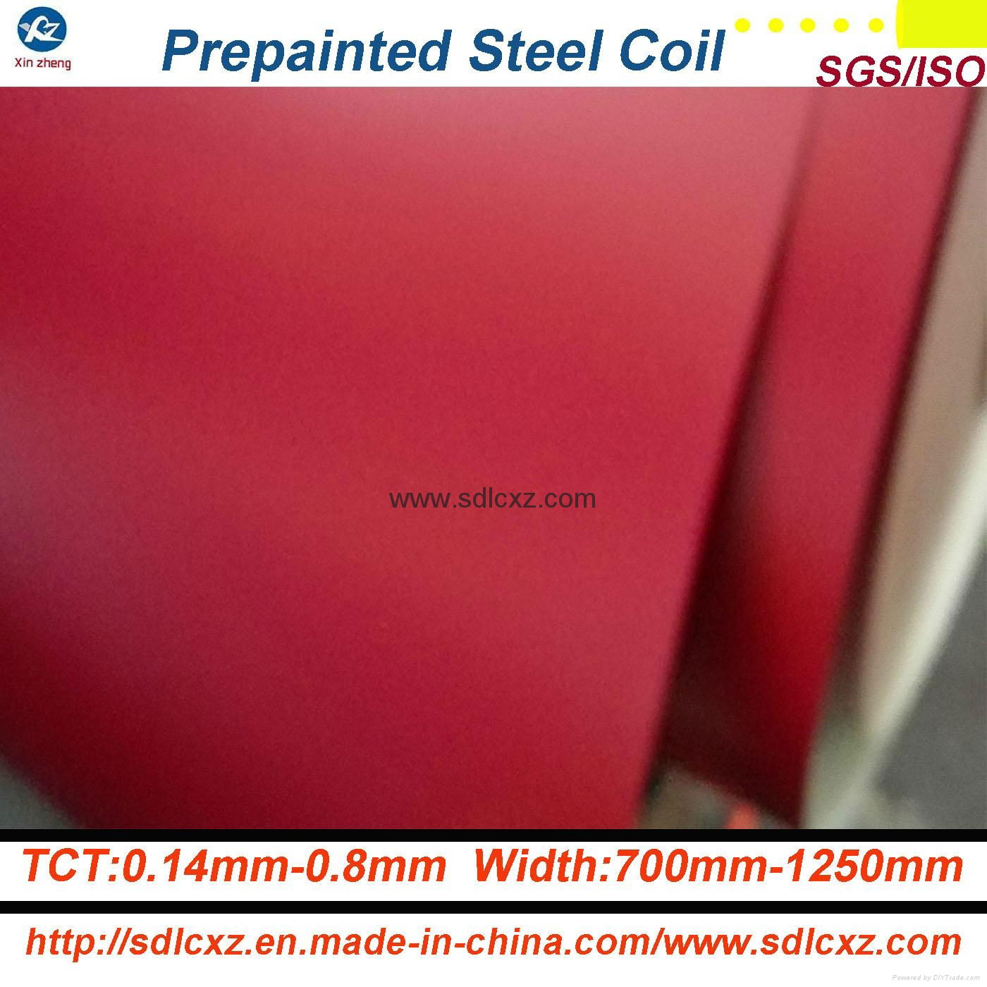 0.32mm PPGI--Color Coated Galvanized Steel Coil 3