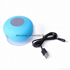 Waterproof Wireless Mini Bluetooth Speaker with Handsfree and FM