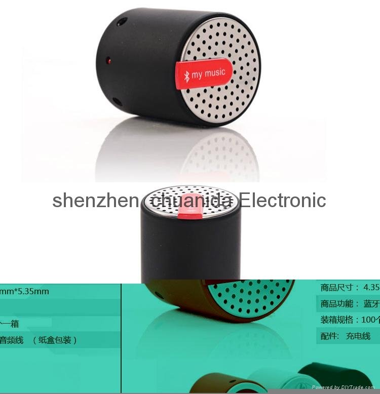 Portable Mini Bluetooth Speaker with Aux in