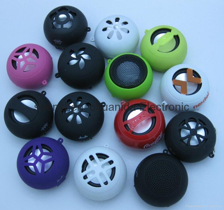 Mini Hamburger Speaker for Mobile Phone 4