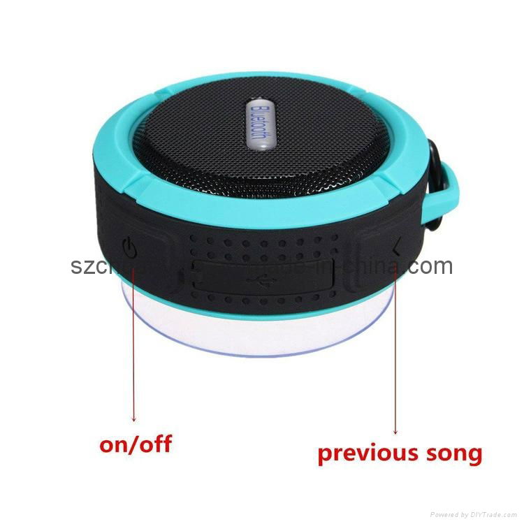 Waterproof Wireless Mini Bluetooth Speaker with Handsfree and Support TF Card