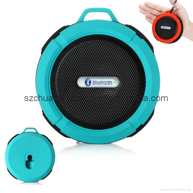Waterproof Wireless Mini Bluetooth Speaker with Handsfree and Support TF Card 3