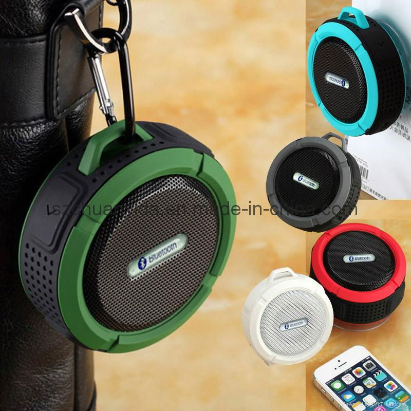 Waterproof Wireless Mini Bluetooth Speaker with Handsfree and Support TF Card 5