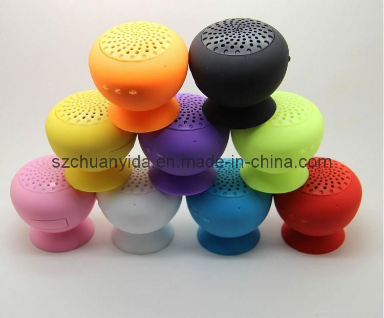 Mini Wireless Bluetooth Speaker with Waterproof and sunction cup 4