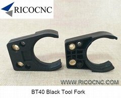 BT40 Tool  Forks for Wood CNC Router Plastic BT40 Tool Grippers 