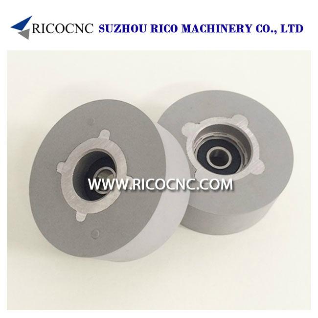 Rubber Pressure Roller Wheels with Bearing for Edgebanders Edge Banding Machine 2