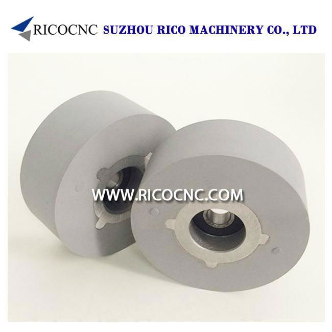 Rubber Pressure Roller Wheels with Bearing for Edgebanders Edge Banding Machine 5