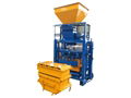 QT4-35A semi-automatic cement brick making machine 1