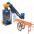 QT4-23A automatic concrete price hollow block machine