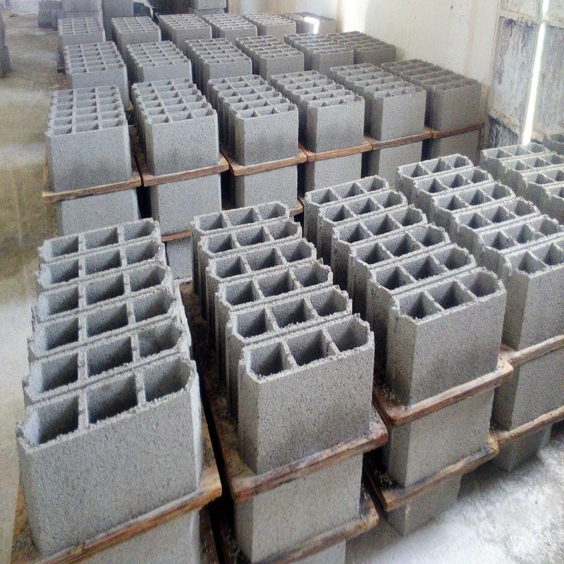 concrete moulding hollow price semi automatic block making machine 3