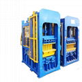 bricks production line automatic cement hollow block making machine