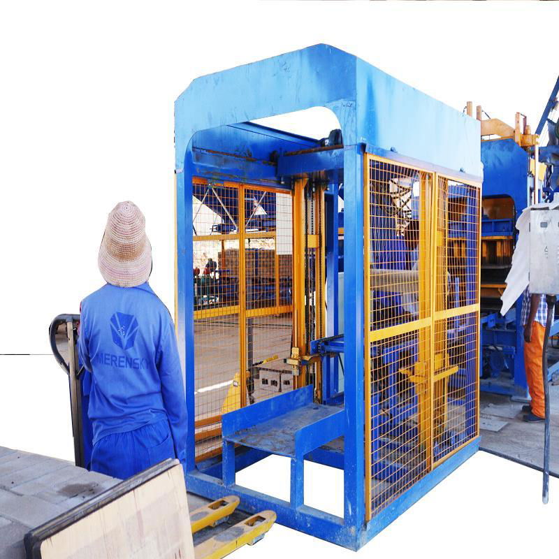 bricks production line automatic cement hollow block making machine 2