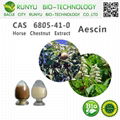 Herbal extract 20%UV horse chestnut powder aescin 1